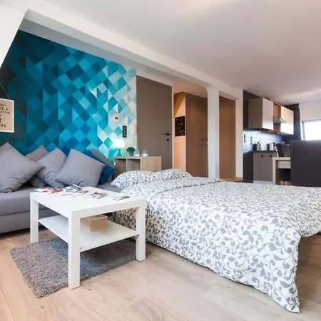 Duplex Appertement Met Zicht Damse Vaart @ Apartmán Bruggy