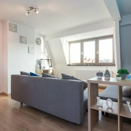 Duplex Appertement Met Zicht Damse Vaart @ Apartmán Bruggy